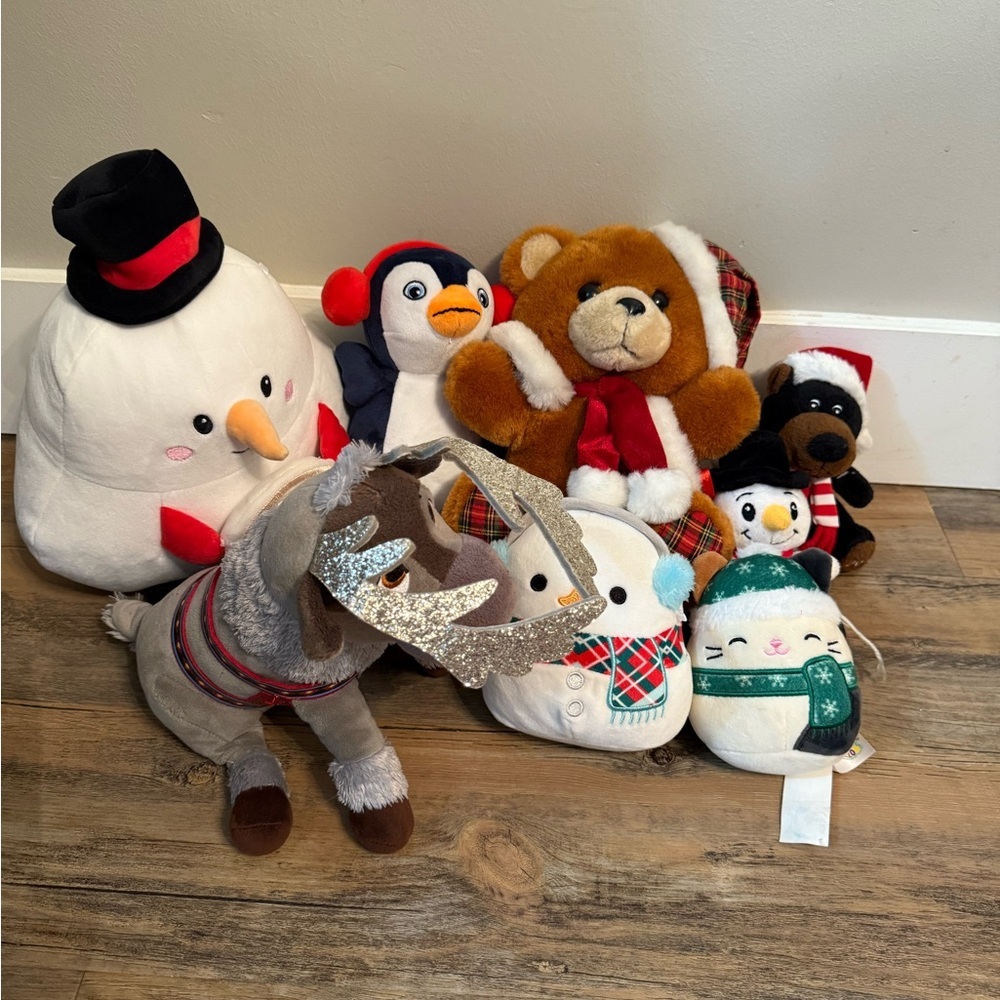 Plush Animal Toy Set - Multicolor